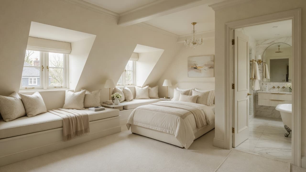 Guest suite — luxury home transformation inspiration by Vantage Construction