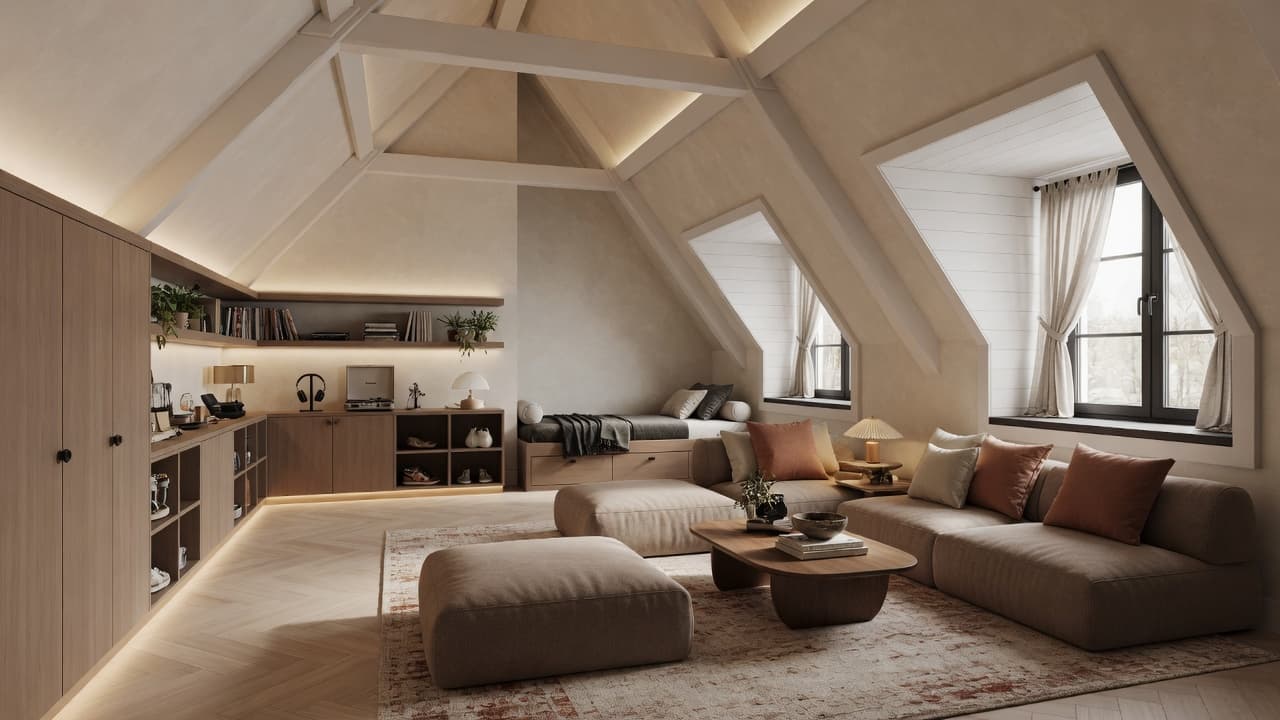 Teen retreat — luxury home transformation inspiration by Vantage Construction