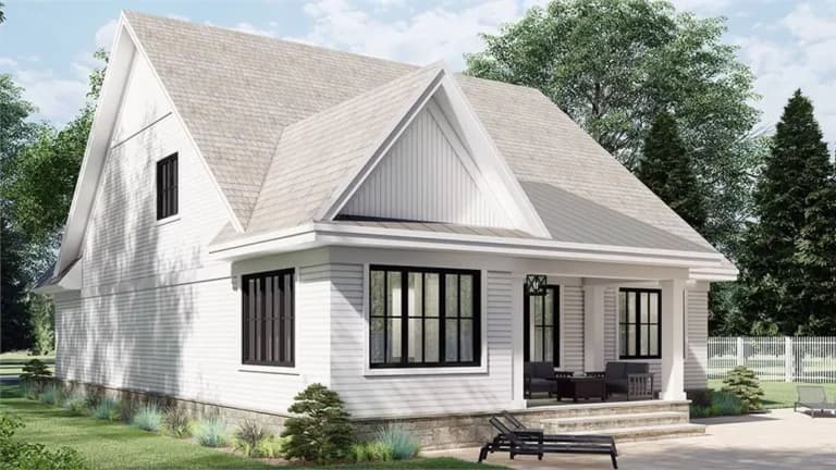 Design view 5 of The Emerald Cottage, a 2,889 sq ft Cottage Farmhouse custom home design available through Vantage Construction
