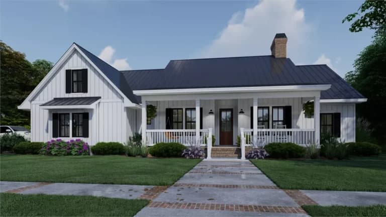 Design view 5 of The Magnolia Retreat, a 2,192 sq ft Farmhouse custom home design available through Vantage Construction
