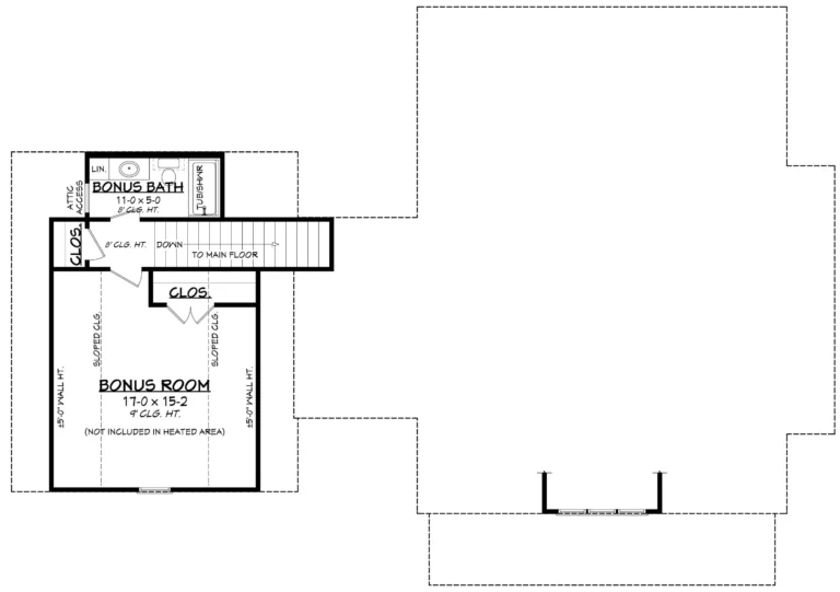 Design view 5 of The Modern Homestead, a 1,448 sq ft Modern Farmhouse custom home design available through Vantage Construction