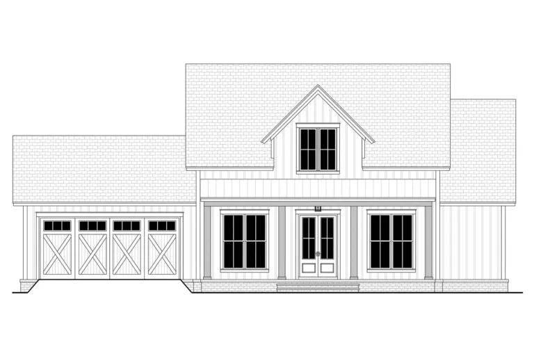 Design view 5 of The Cypress Hollow Farmhouse, a 1,479 sq ft Modern Farmhouse custom home design available through Vantage Construction
