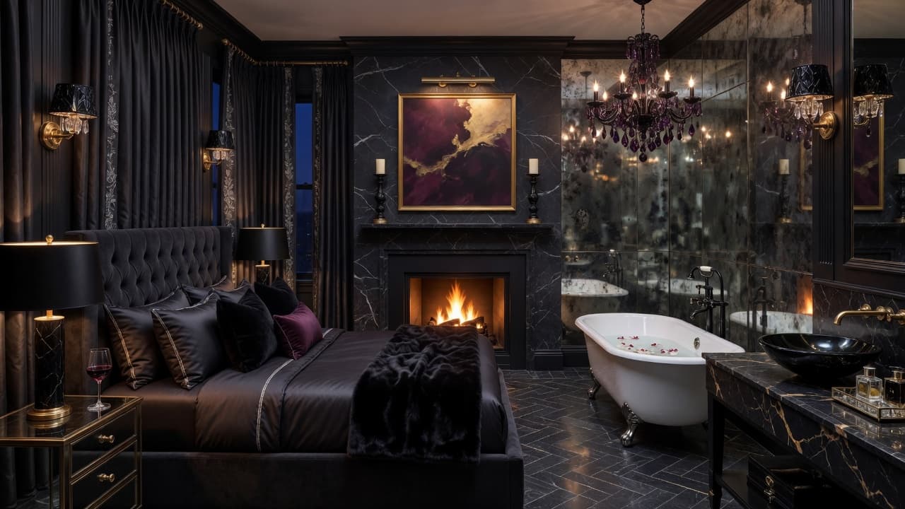 Dramatic & moody — luxury home transformation inspiration by Vantage Construction
