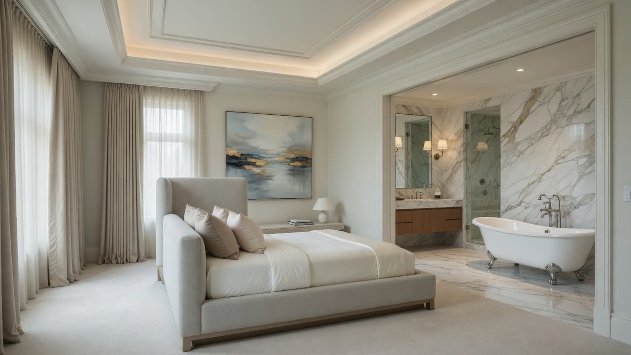 Luxury spa primary suite — Vantage Primary Suite Studio