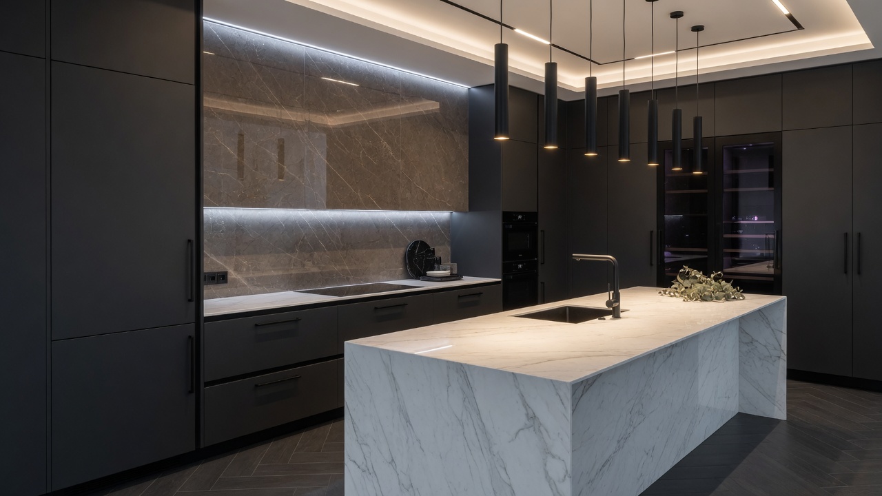 Sleek European luxury kitchen inspiration