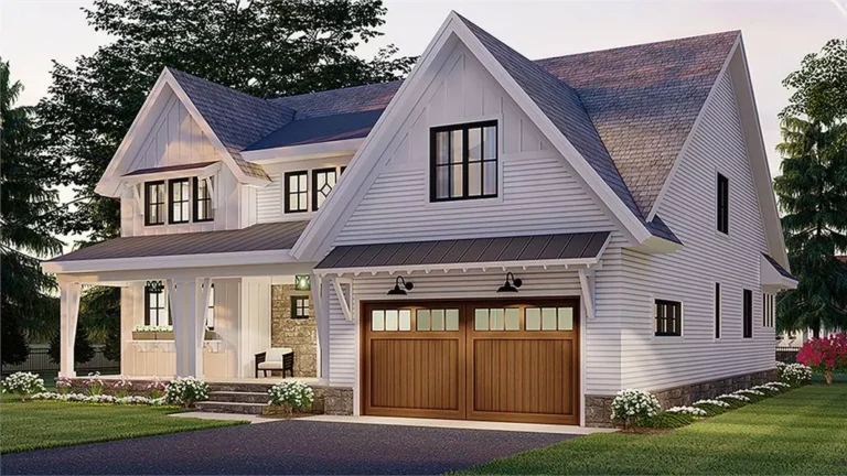 Design view 4 of The Lakeside Loft, a 2,992 sq ft Barndominium custom home design available through Vantage Construction