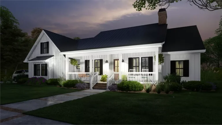 Design view 2 of The Magnolia Retreat, a 2,192 sq ft Farmhouse custom home design available through Vantage Construction