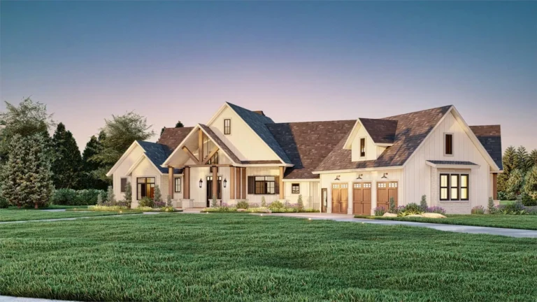 Design view 4 of The Willow Ridge Farmhouse, a 3,146 sq ft Modern Farmhouse custom home design available through Vantage Construction